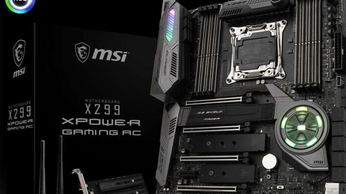 MSI представила новую флагманскую материнку X299 XPOWER GAMING AC