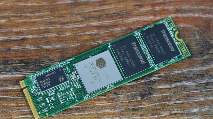 Transcend PCIe SSD MTE220S 1TB M.2 — быстрый и дешевый SSD