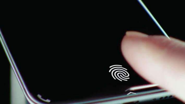 Разблокировка смартфона отпечатком пальца со стакана, реальность?