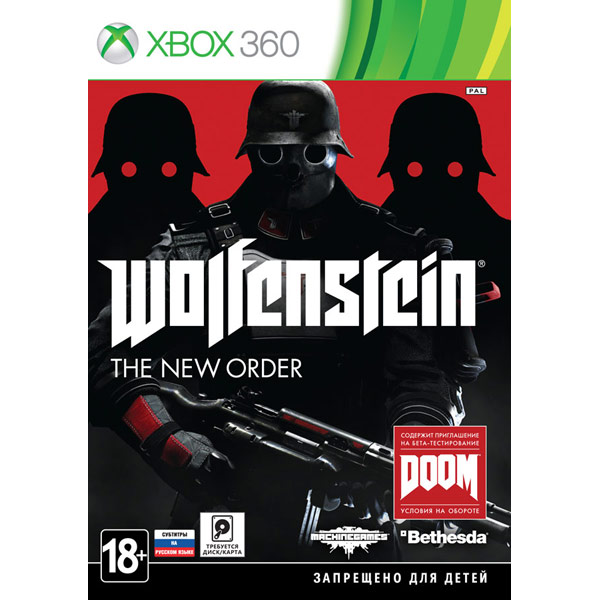 Wolfenstein: The New Order для Xbox 360