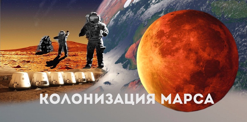 Карта колонизированного марса