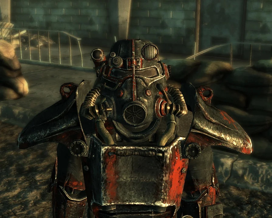 Прототип медицинской силовой брони fallout 3