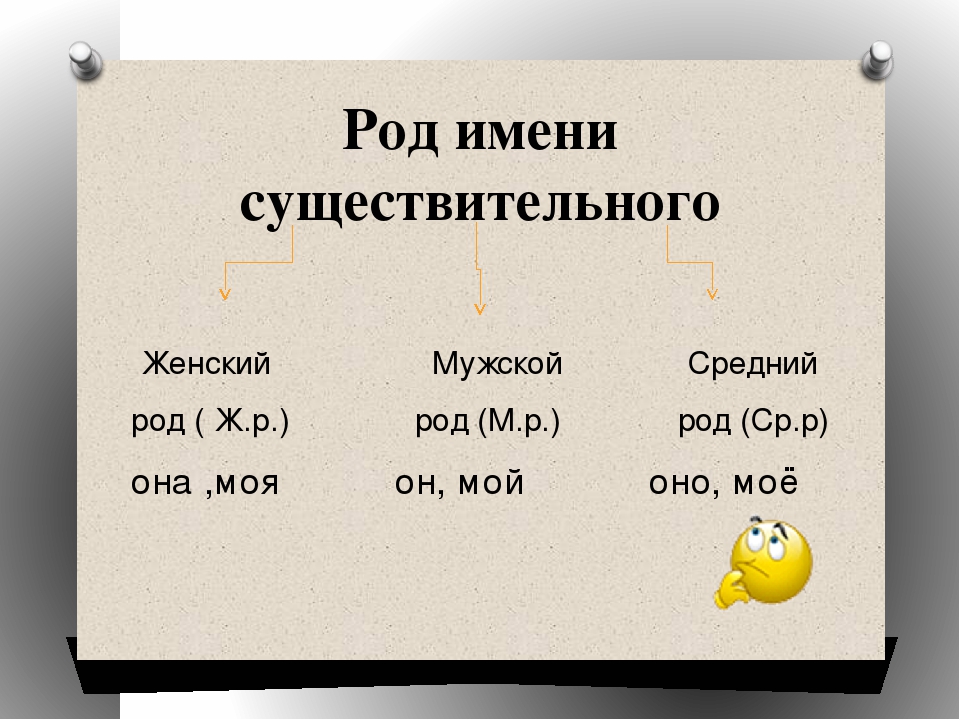 Роды или рода существительных